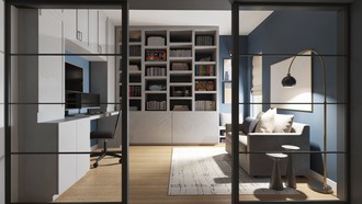 Inspired Modern Office by Havenly Interior Designer Natalia