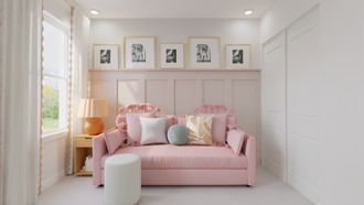 Bohemian, Glam Office by Havenly Interior Designer Candice
