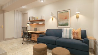 Contemporary, Classic, Traditional, Transitional, Warm Transitional, Traditional Charm Office by Havenly Interior Designer Kristen