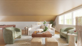 Organic Modern Living Room by Havenly Interior Designer Valeria