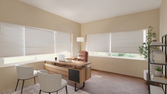 Contemporary, Modern, Industrial, Traditional Office by Havenly Interior Designer Ana