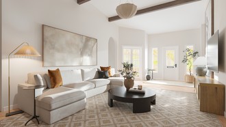 Contemporary, Inspired Modern Living Room by Havenly Interior Designer Lara