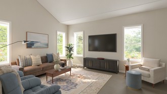 Modern Living Room by Havenly Interior Designer Marcela