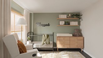 Modern Nursery by Havenly Interior Designer Marcela