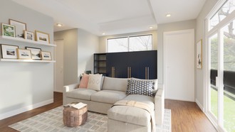 Midcentury Modern Living Room by Havenly Interior Designer Marcela