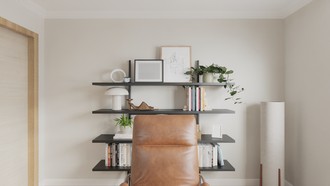Contemporary, Modern, Midcentury Modern, Minimal Office by Havenly Interior Designer Megan