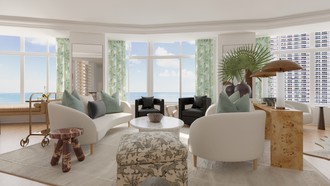 Eclectic Living Room by Havenly Interior Designer Yarin