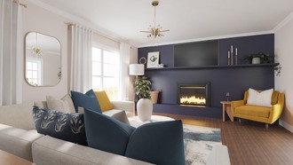 Modern Living Room by Havenly Interior Designer Marcela