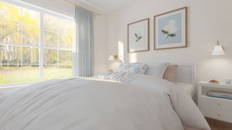 Classic, Coastal Bedroom by Havenly Interior Designer Estefania