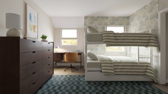 Transitional Bedroom by Havenly Interior Designer Wan