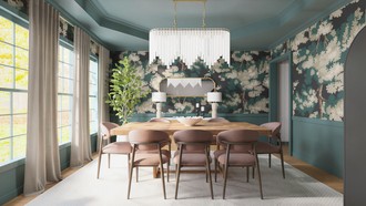 Contemporary, Parisian Modern Dining Room by Havenly Interior Designer Jacqueline