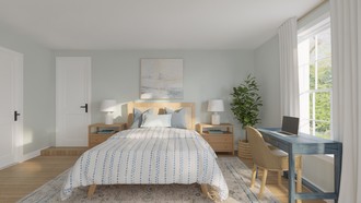 Coastal Bedroom by Havenly Interior Designer Jacqui