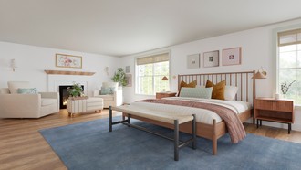 Farmhouse, Inspired Modern Bedroom by Havenly Interior Designer Valeria