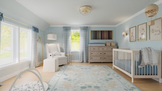 Contemporary, Transitional Nursery by Havenly Interior Designer Jacqueline