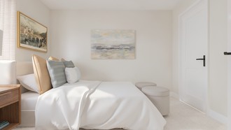 Classic, Contemporary Luxe, Warm Transitional, New Classic Bedroom by Havenly Interior Designer Rachel