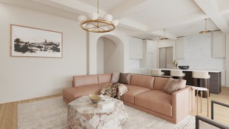 Organic Modern Living Room by Havenly Interior Designer Candice