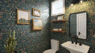 Modern Cottage Bathroom by Havenly Interior Designer Valeria