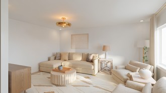 Contemporary, Organic Modern Living Room by Havenly Interior Designer Candice