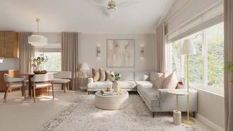 Inspired Modern, Organic Modern Living Room by Havenly Interior Designer Valeria