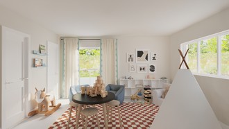 Modern Playroom by Havenly Interior Designer Yarin