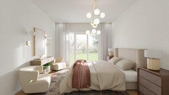 Classic, Organic Modern, Warm Transitional Bedroom by Havenly Interior Designer Candice
