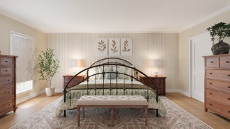 Transitional Bedroom by Havenly Interior Designer Valeria