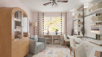 Preppy, Traditional Charm Office by Havenly Interior Designer Jacqueline