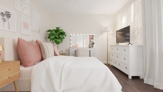 Classic, Glam Bedroom by Havenly Interior Designer Estefania