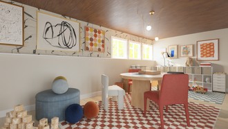 Contemporary, Modern Playroom by Havenly Interior Designer Yarin