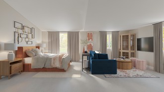 Eclectic, Midcentury Modern Bedroom by Havenly Interior Designer Wan