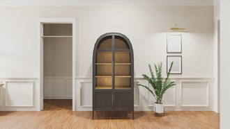 Modern, Transitional, Warm Transitional Entryway by Havenly Interior Designer Megan