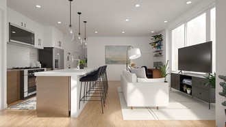 Modern, Contemporary Luxe, California Cool Living Room by Havenly Interior Designer Maria