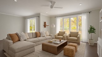 Contemporary, Modern, Glam Living Room by Havenly Interior Designer Rocío