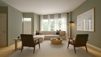 Coastal Living Room by Havenly Interior Designer Josefina