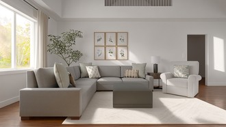 Contemporary, Rustic, Organic Modern Living Room by Havenly Interior Designer Hannah