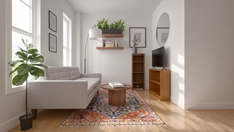 Bohemian Living Room by Havenly Interior Designer Natalia