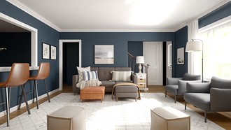 Farmhouse, Rustic Living Room by Havenly Interior Designer Erin