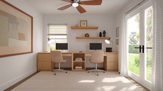 Contemporary, Modern, Minimal, Organic Modern Office by Havenly Interior Designer Alix