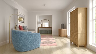 Classic, Transitional Living Room by Havenly Interior Designer Alyssa