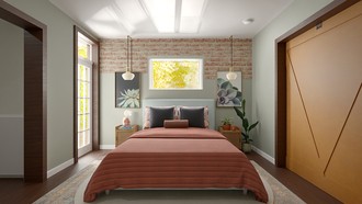 Bohemian Bedroom by Havenly Interior Designer Rafaela