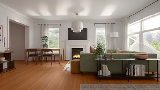 Midcentury Modern Living Room by Havenly Interior Designer Mariana