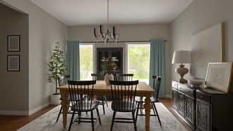 Modern, Farmhouse Dining Room by Havenly Interior Designer Mikaela
