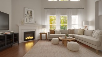 Classic, California Cool Living Room by Havenly Interior Designer Jessie