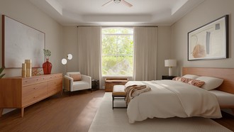 Midcentury Modern Bedroom by Havenly Interior Designer Marisa