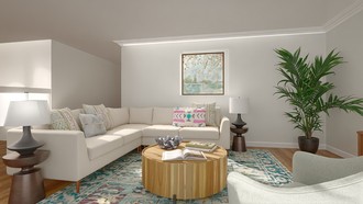 Contemporary Living Room by Havenly Interior Designer Marisol