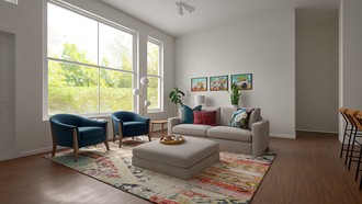 Midcentury Modern Living Room by Havenly Interior Designer Marisa