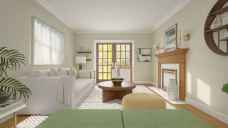 Organic Modern Living Room by Havenly Interior Designer Deepa
