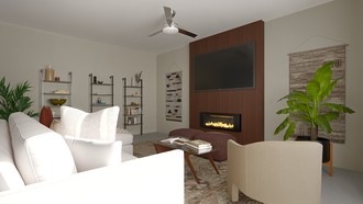 Contemporary Living Room by Havenly Interior Designer Mariana