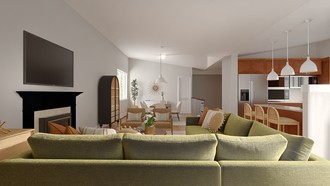 Contemporary, Organic Modern Living Room by Havenly Interior Designer Mariana