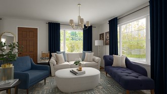 Parisian Modern Living Room by Havenly Interior Designer Florencia